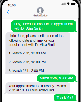 Scheduling Virtual and Physical Appointments