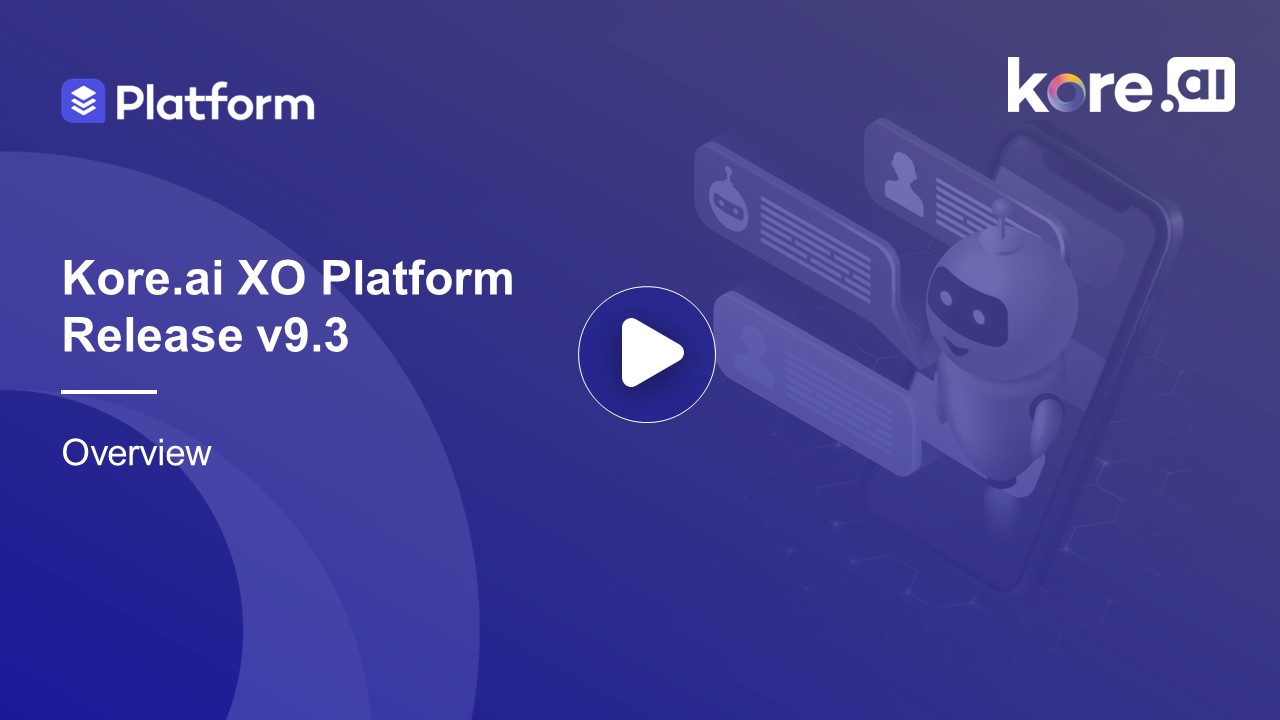 XO Platform v9.3 Video